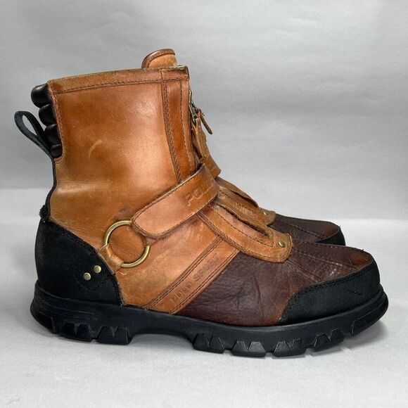Ralph Lauren Other - Ralph Lauren Polo Sport Men's Size 11D Conquest Hi II Brown Leather Boots
